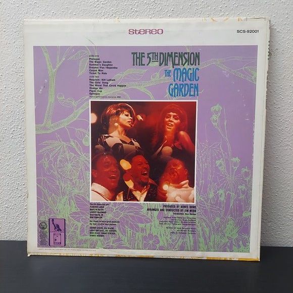 The 5th Dimension The Magic Garden Liberty Records SCS-92001 33 RPM vinyl - Picture 2 of 8